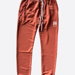 Amiri Red & Pink MA Logo Sweatpants